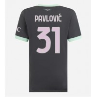 AC Milan Strahinja Pavlovic #31 Replika Tredje Tröja Dam 2024-25 Kortärmad